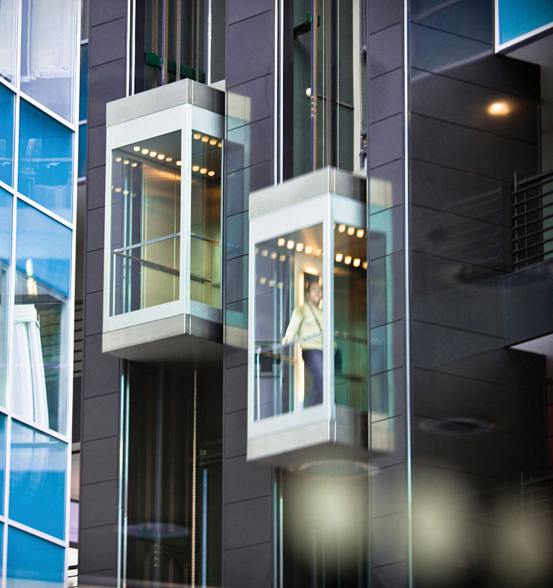 panoramic elevator